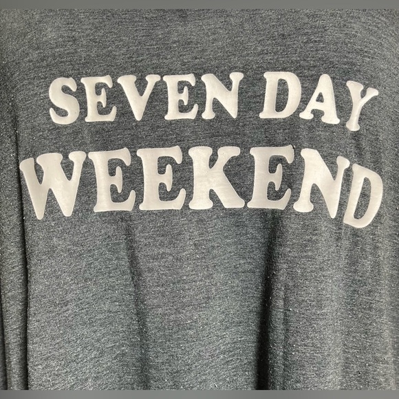 Lane Bryant “Seven Day Weekend” Graphic Tee - Picture 2 of 6